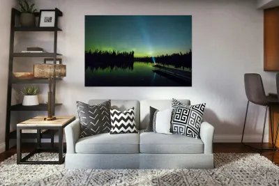 Northern Lights In Action Reproduction