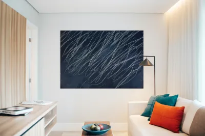 Art by Cy Twombly 2 Reproduction