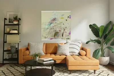 Art by Cy Twombly 3 Reproduction