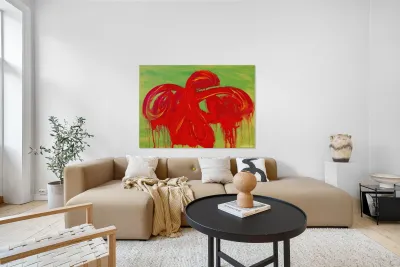 Art by Cy Twombly 21 Reproduction