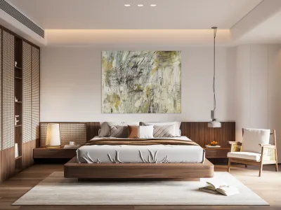 Art by Cy Twombly 22 Reproduction