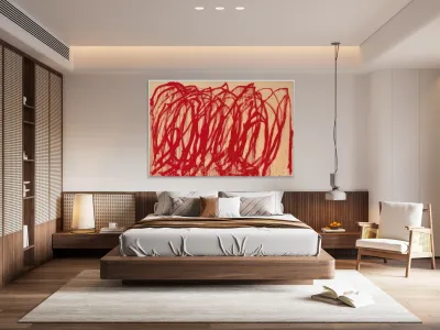 Art by Cy Twombly 29 Reproduction