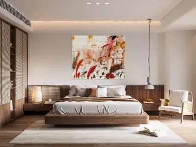 Art by Cy Twombly 43 Reproduction