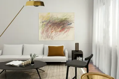 Art by Cy Twombly 51 Reproduction