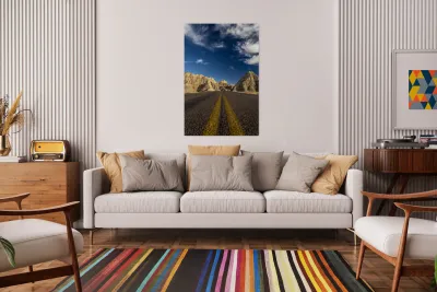 Badlands Freeway Vertical Reproduction