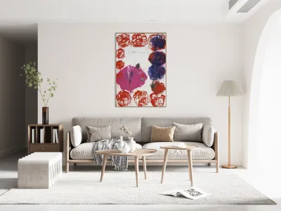 Art by Cy Twombly 6 Reproduction