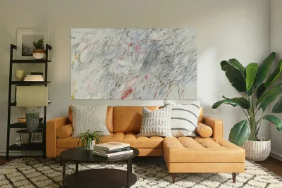 Art by Cy Twombly 7 Reproduction