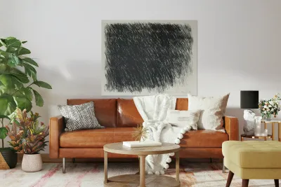 Art by Cy Twombly 18 Reproduction