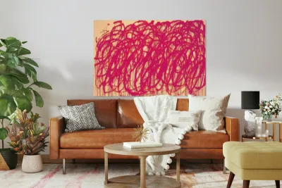 Art by Cy Twombly 28 Reproduction