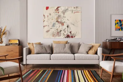 Art by Cy Twombly 34 Reproduction