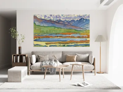 Art by Ferdinand Hodler  15 Reproduction