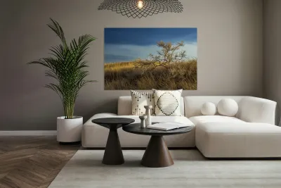 Brush In The Badlands Reproduction