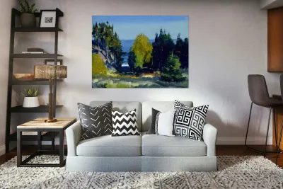 Art by George Bellows 45 Reproduction