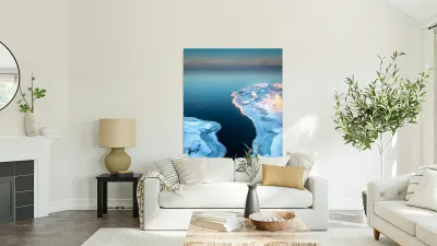 Sunrise on Ice Reproduction