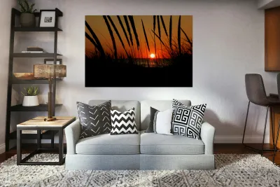 Lake Michigan Sunset Reproduction