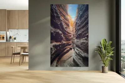 Sunlight in Knife Canyon Reproduction