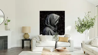 Portrait in Winter s Grasp Reproduction