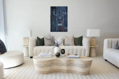 Buck Portrait 2 Reproduction