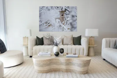 Deer Winter Wonder Reproduction