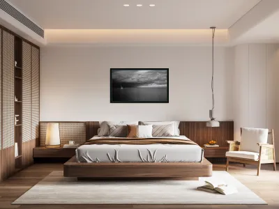 Sailing Beyond the Storms Embrace Reproduction