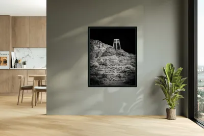 Surreal Stillness in Sacred Shadows Reproduction