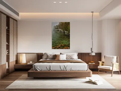 Door County Wisconsin Lake Michigan Reproduction