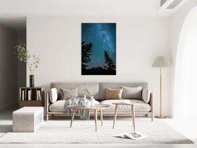 Star Trails of Northern Minnesota Reproduction