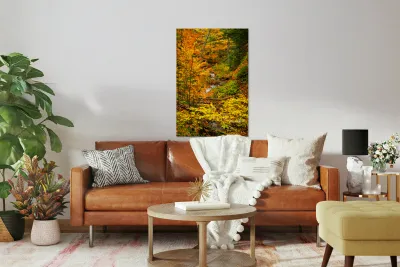 Fall in Munising Michigan Reproduction