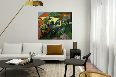 Auguste Herbin 42 Reproduction