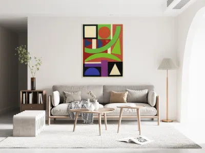 Auguste Herbin 42 Reproduction