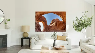 Arches National Park Double Arch Reproduction