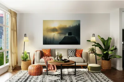 Boundary Waters Sunrise Reproduction