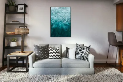 Tropical water in Reunion Island Reproduction