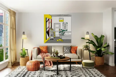 Roy Lichtenstein 6 Reproduction