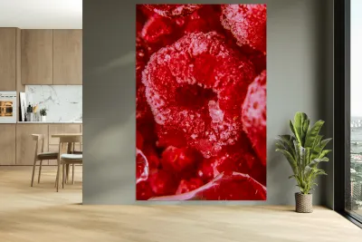 Raspberry Macro Photography Reproduction