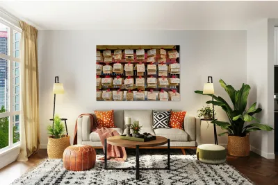 Wishes and invocations at Senso Ji Temple in Tokyo Reproduction