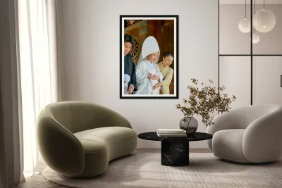 Traditional wedding ceremony at Meiji Jingu Shinto shrine in Tok Reproduction