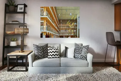 National library in stavros niarchos foundation cultural center Reproduction