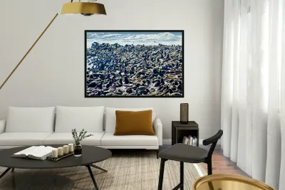 Cape fur seal colony on Skeleton Coast at Cape Cross in Namibia Reproduction