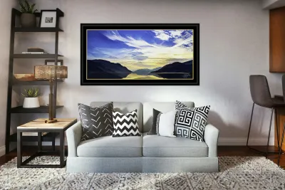 EVENING SKY WATER Reproduction