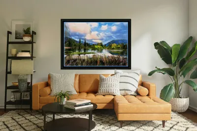 SHUSWAP RIVER SKY ENDERBY Reproduction