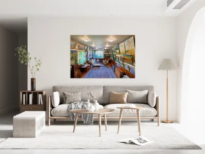 Visit to Monets house in Giverny Normandy France tells a unique Reproduction