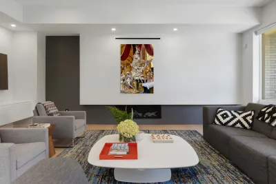 Ornate silver religious monument inside a grand cathedral. Reproduction