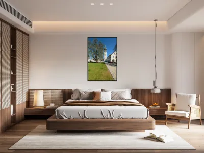 Explore Maria Geburt Church in Rottenbuch Bavaria along Romanti Reproduction