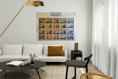 Fussen museum displays Danse Macabre art from St. Mangs Abbey Reproduction