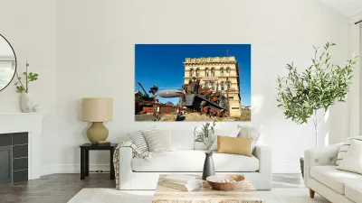 Explore steampunk hq and the steampunk engine in oamaru Reproduction