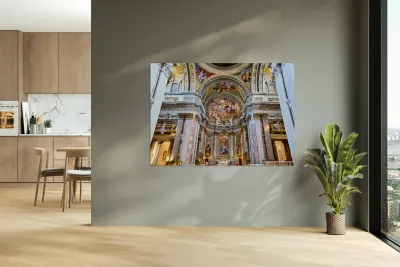 Visit St. Ignatius Church in Rome Lazio and enjoy its rich histo Reproduction
