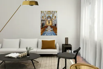 Church of St. Louis of the French in Rome showcases interior des Reproduction