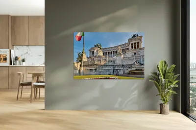 Visit the victor emmanuel ii monument on capitoline hill Reproduction