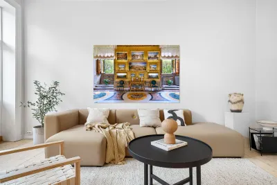 Exploring the art collection in palazzo colonna in rome italy Reproduction